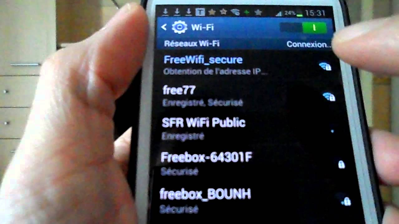 free wifi secure comment se connecter iphone